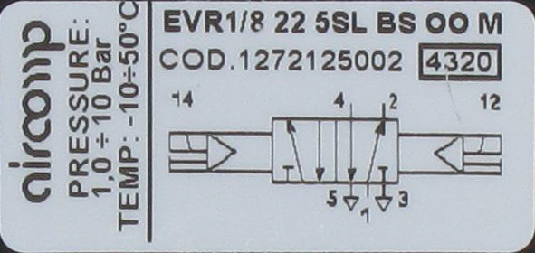 Distributeur à commande électro-pneumatique 5/2-G1/8 bistable Distributeurs pneumatiques