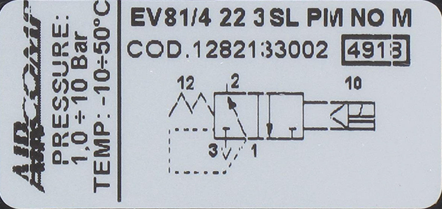 Distributeur à commande électropneumatique 3/2-G1/4 pneu-méc normalement ouvert Distributeurs pneumatiques