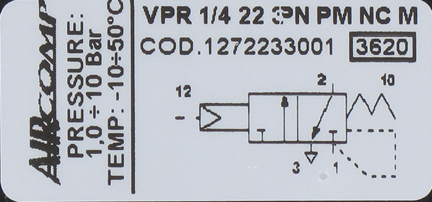 Distributeur à commande pneumatique 3/2-G1/4  Distributeurs pneumatiques