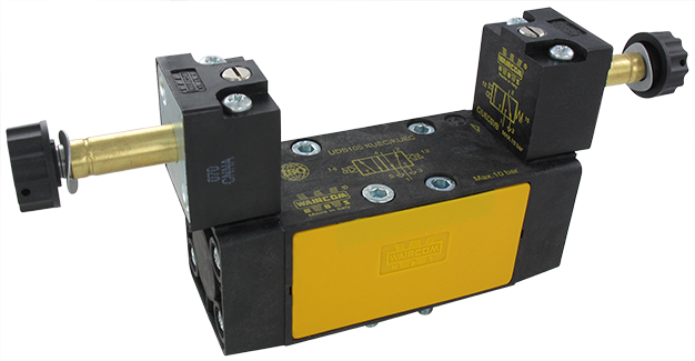 Distributeur électro-pneumatique 5/2 bistable ISO taille 1 Distributeurs pneumatiques