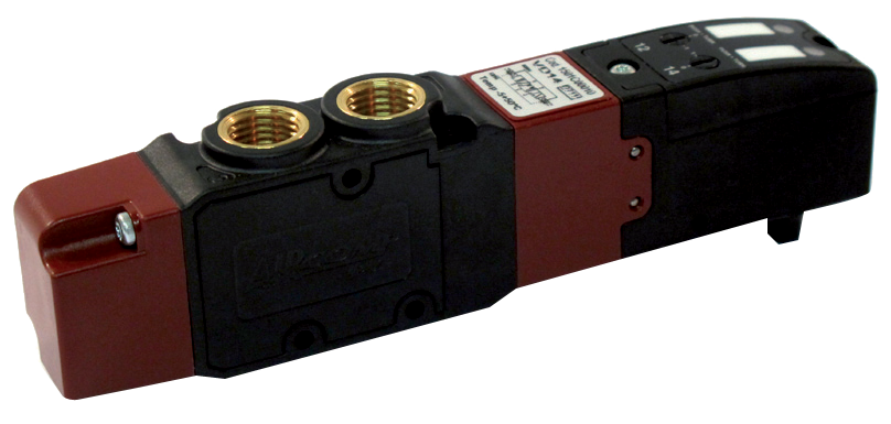 Electro-distributeur pneumatique 3/2 NF+3/2 NO T.8 pour batterie série SIM 150