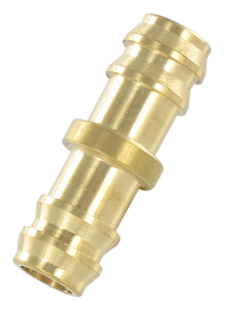 Double hose connection fitting 6-6