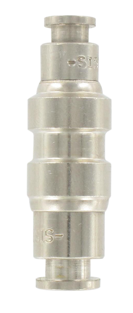 Double reduction push-in fitting in nickel-plated brass T5-T6 Pneumatic push-in fittings