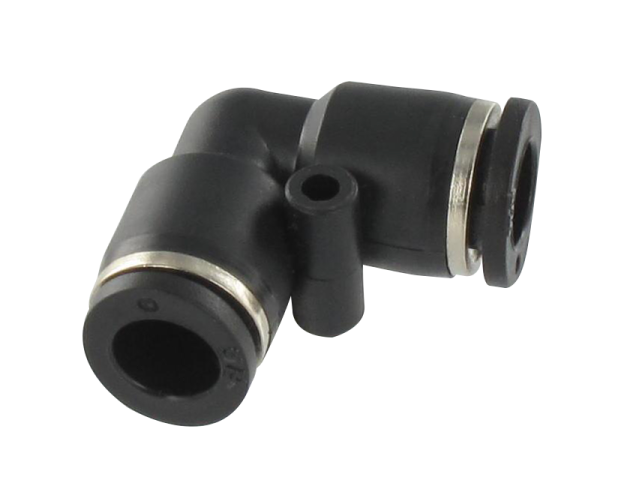 Elbow push-in fittings in resin Pneumatic push-in fittings