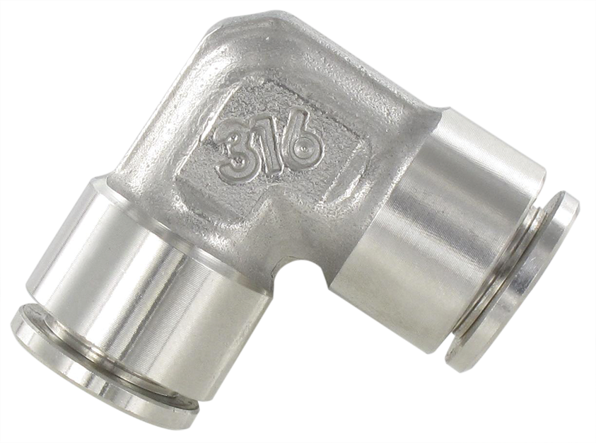 Equal elbow push-in fittings mini series in stainless steel Fittings and couplings