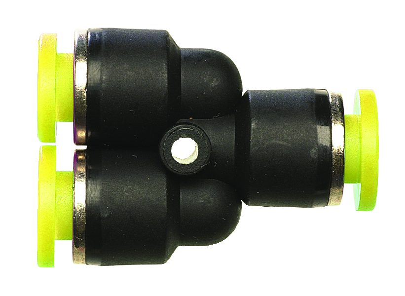 Equal Y connection T.3/8\" Pneumatic valves