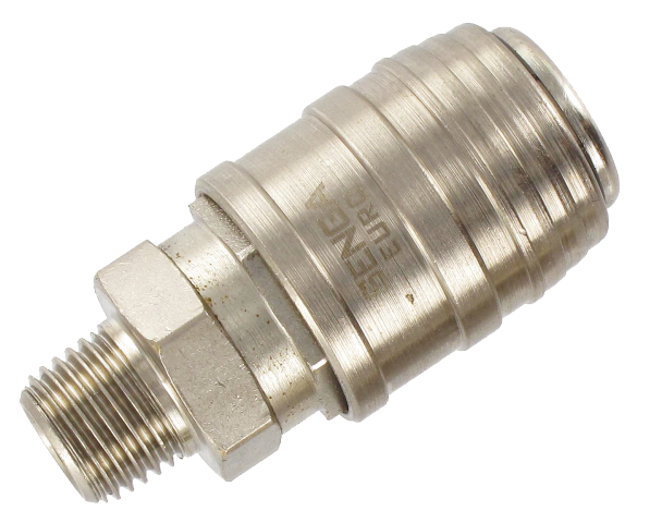 EURO profile couplings male taper 7,5 mm bore Quick-connect couplings