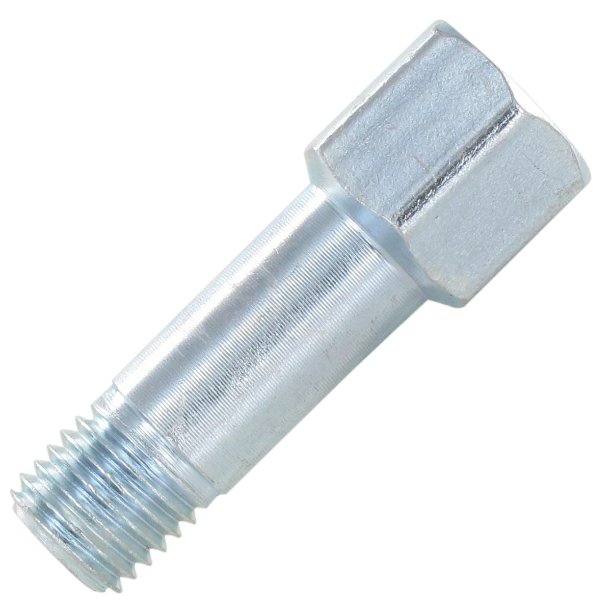 Extension F/M in galvanised steel M10X1-M10X1 Standard fittings for lubrication