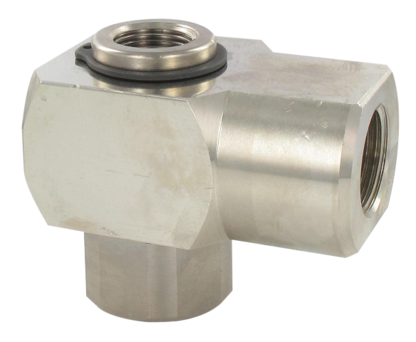 Female/female swivel fittings with 1 inlet, 1 outlet 1/2 Swivel fittings