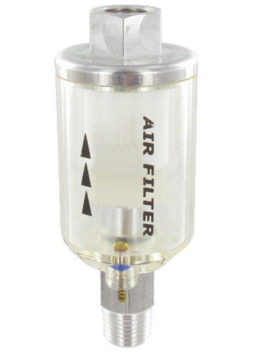 In-line compressed air filter Tared pressure regulators and in-line filters