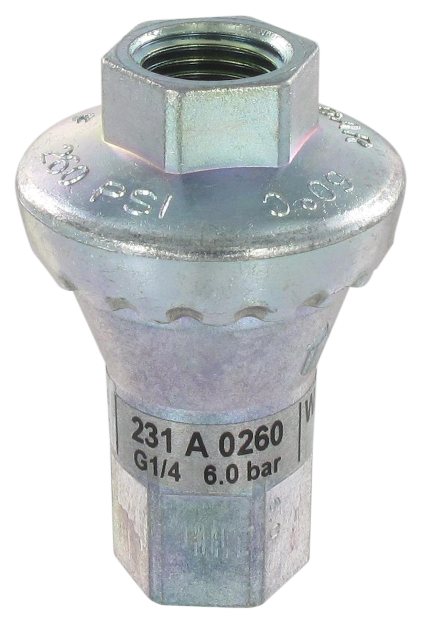 In-line tared pressure regulators F/F (1 to 8 bar, 400 to 800 l/min) without relieving Tared pressure regulators and in-line filters