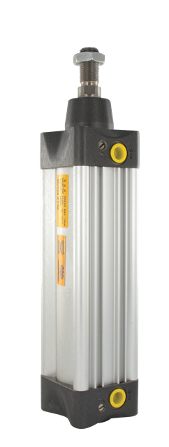 ISO 15552 double acting magnetic pneumatic cylinders with profiled tube