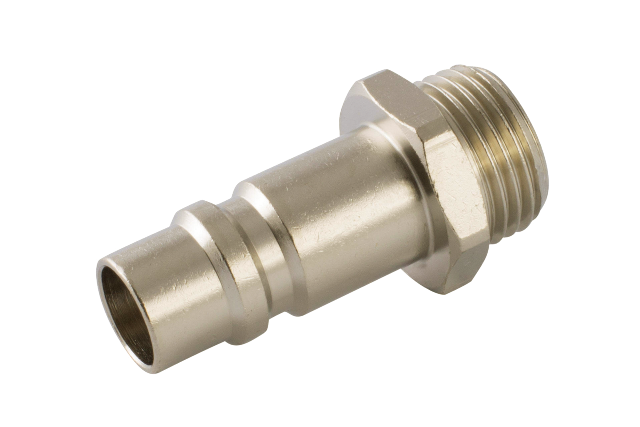ISO-B cylindrical male plugs 11 mm bore Quick-connect couplings