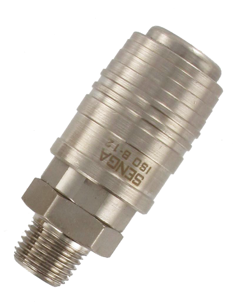ISO-B male taper couplings 5.5mm bore