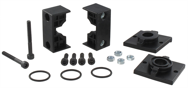 Kit for block assembly FRL in technopolymer AIRCOMP® series (G1/4''- G1'')