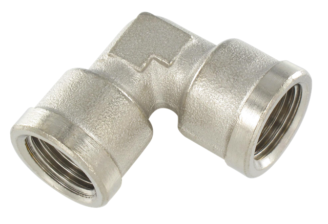 L equal female cylindrical nickel-plated brass 1\" Standard fittings