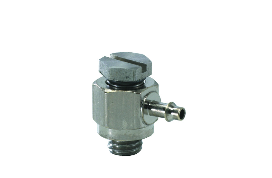 L Male #10-32 1/16ID brass ENP hose barb Pneumatic valves