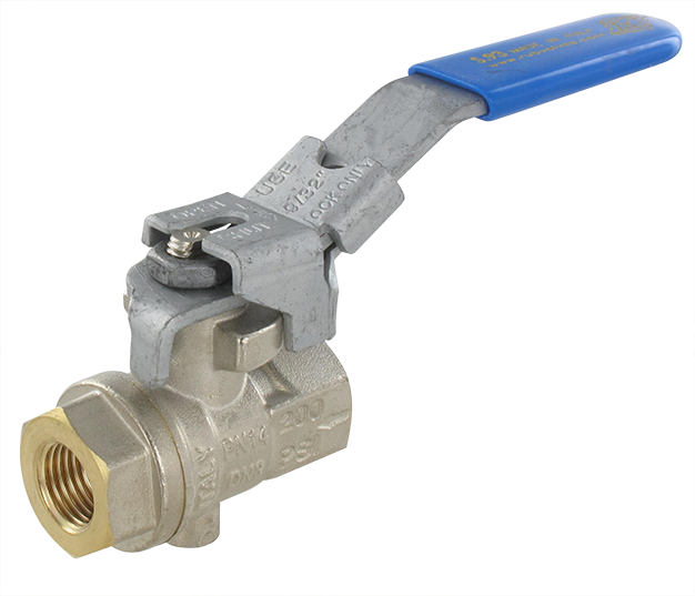 Lockable pressure relief valve 1/4