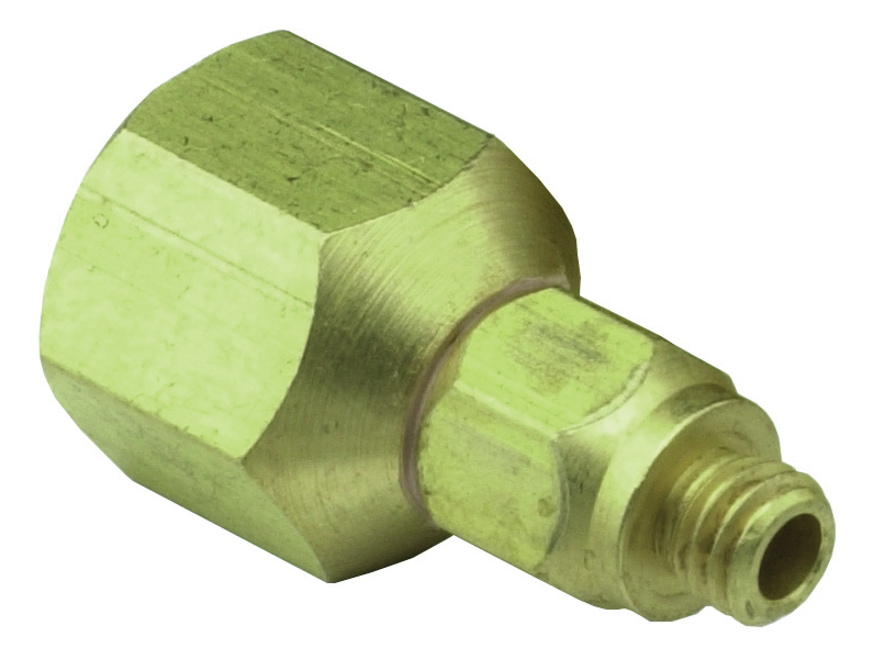 M. #10-32 - F.1/8 \"NPT swivel adapter Pneumatic valves