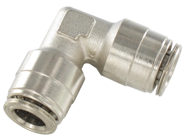 Nickel-plated brass equal elbow push-in fittings for misting Fittings and couplings
