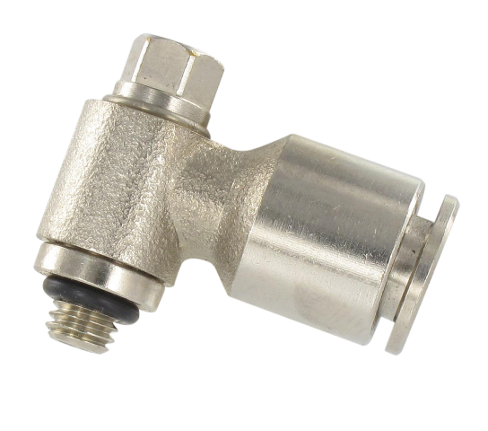 One-way flow restrictor 1/8\" T4 1.0mm bore