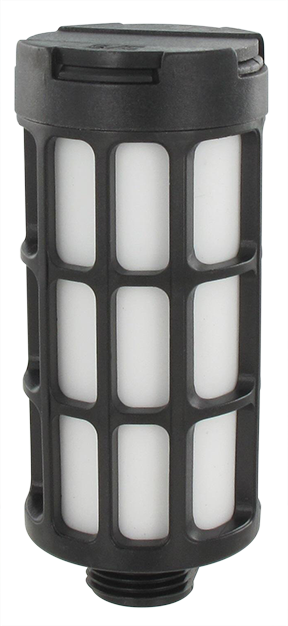 Polyacetal silencer + 3/8\" PE filter Air silencers