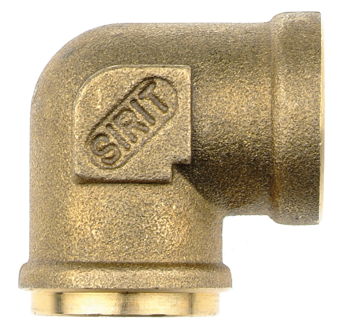 Push-in fitting threaded swivel in brass for brake systems M16X1.5 Pneumatic push-in fittings