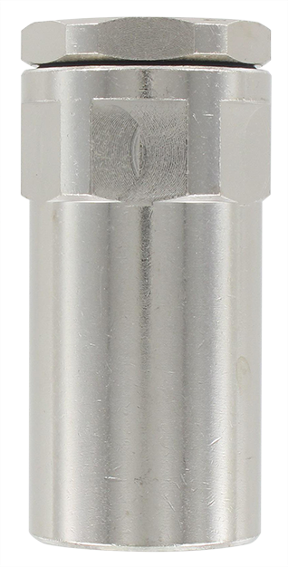 Silencer - F / F in-line filter, nickel-plated bronze filter 1/2