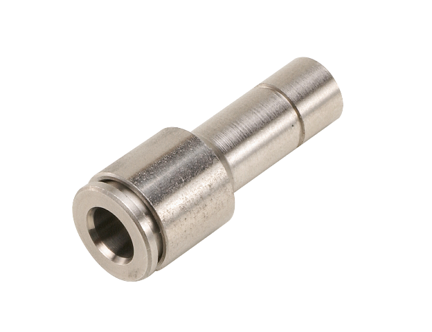 Stainless steel snap-on reducer push-in fitting T8-10