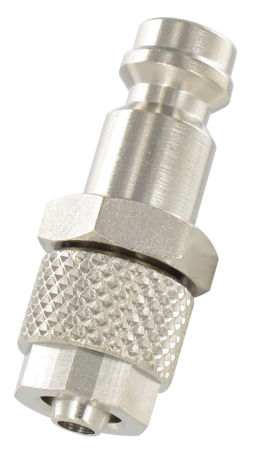 Standard mini-plugs with push-on connection 5 mm passage Fittings and couplings
