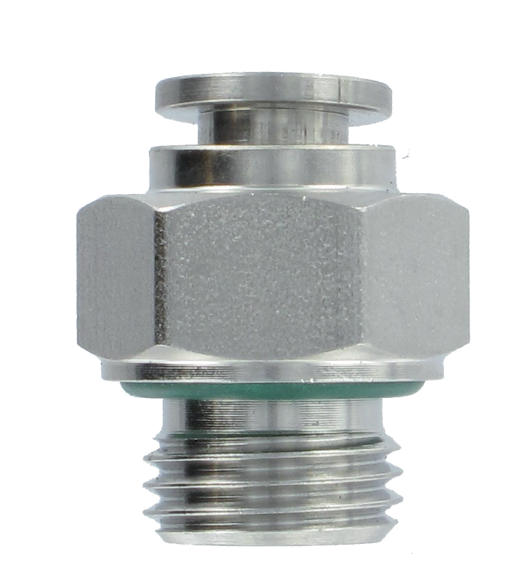 Straight male fittings, BSP cylindrical