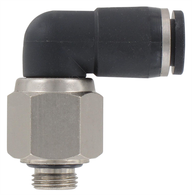 Swivel fitting, male angle BSP cylindrical 1/8\" T8 Fittings and couplings