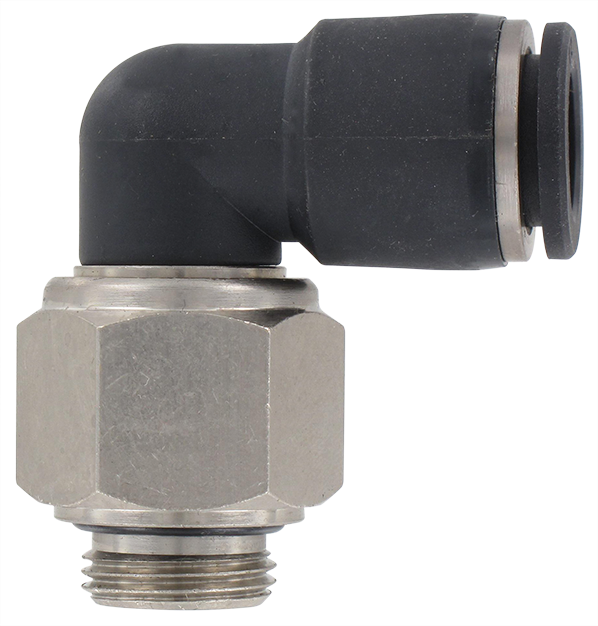 Swivel fitting, male angle BSP cylindrical 3/8\" T12 Fittings and couplings