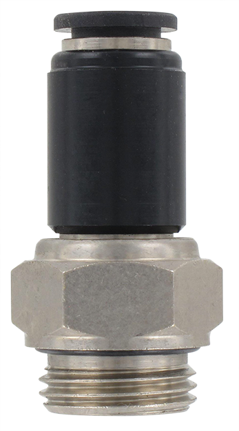 Swivel fitting, straight male BSP cylindrical 1/2\" T10 Push-in swivel fittings