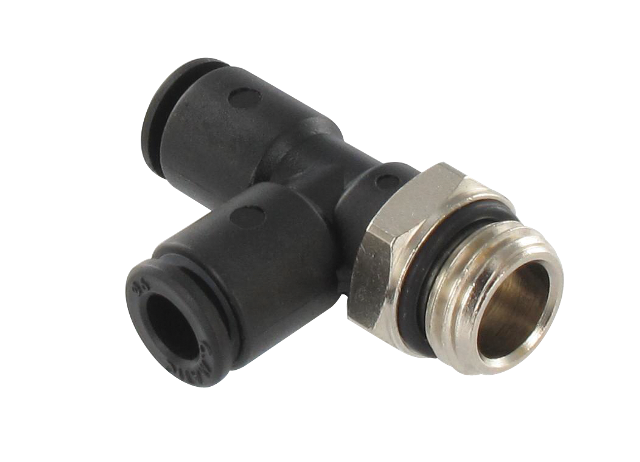 T push-in fittings male swivel BSP cylindrical in technopolymer Pneumatic push-in fittings