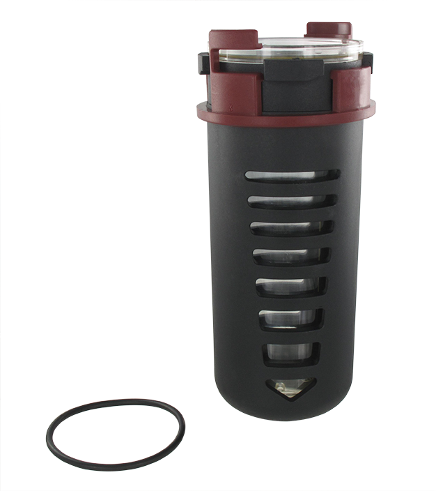 Tank with external protection for 1/2 " devices