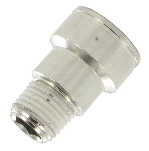 Tapered male threaded straight sockets for plastic injection moulding couplings Quick-connect couplings