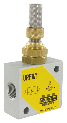 UR series precision in-line flow controllers Pneumatic valves