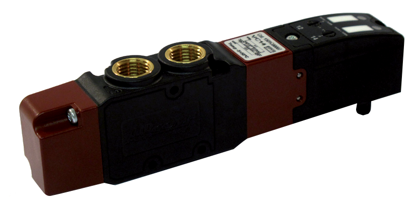 5/3-way closed-center pneumatic solenoid valves for SIM 150 series batteries Pneumatic valves and modules