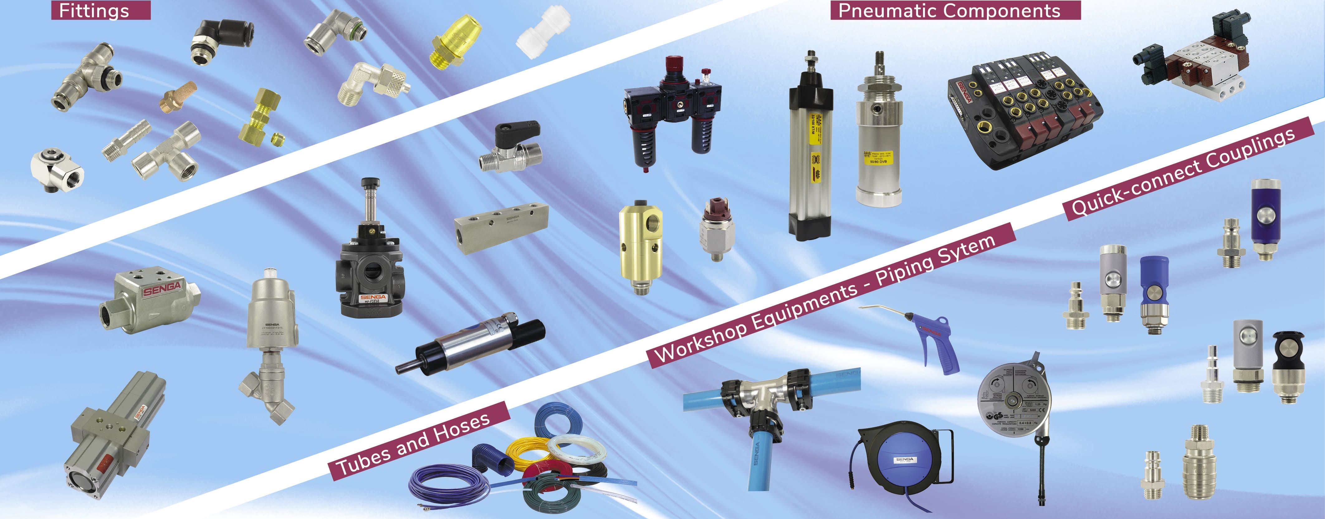 Discover +20 000 articles for compressed air and industrial piping