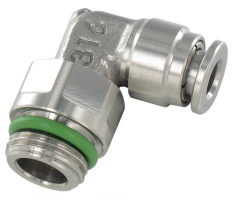 Miniature stainless steel push-in fittings 5950 series
